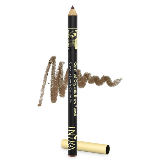Inika Certified Organic Brow Pencil Brunette Beauty NZ